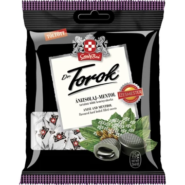 Dr Torok cukorka ánizs-mentol töltött 75g