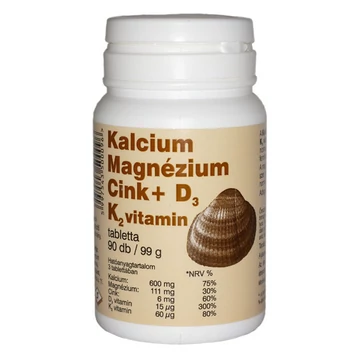 Selenium Kalcium magnézium cink tabletta 90x