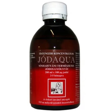 Jódaqua jódos gyógyvíz 200ml