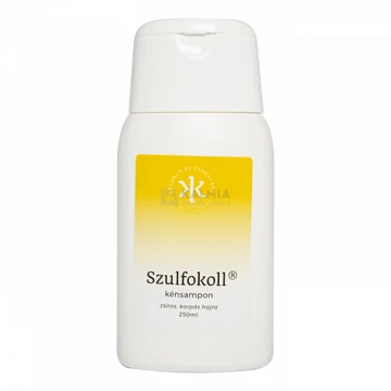 Szulfokoll kénsampon zsíros,korpás hajra S 250ml