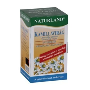 Naturland Kamilla tea filteres 25x0,8g 20g