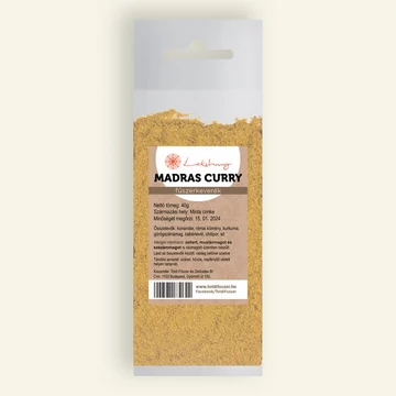 Toldi fűszer madras curry 40g