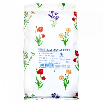 Gyógyfű tea Fekete áfonya levél 50g