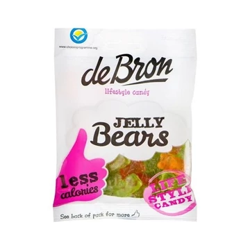 DeBron Jelly Bears gumimacik cukormentes 90g