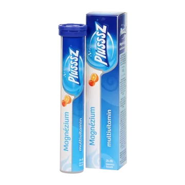 Plusssz Duo Magnézium+multivitamin pezsgőtabletta 24x