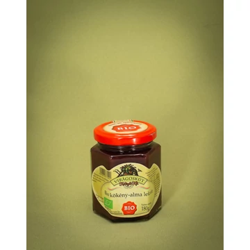 Virágoskút bio kökény-alma lekvár 180g