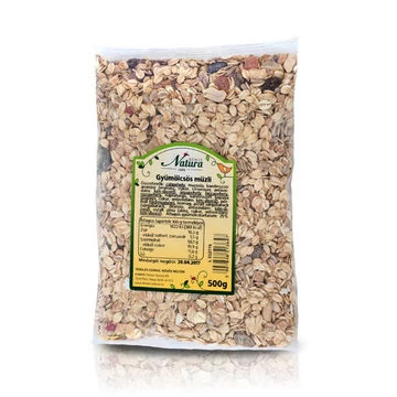 Natura gyümölcsös Müzli 500g