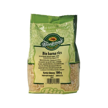 Biopont Barnarizs bio gyors főzésű hosszú szemű 500g