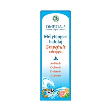 Dr.Chen Omega 3 halolaj grapefruit sziruppal 500ml