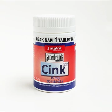 JutaVit Cink 15mg tabletta 60x