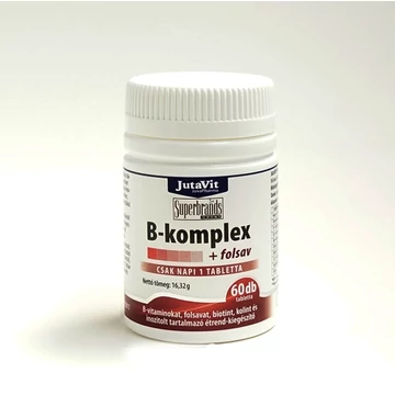 JutaVit B-komplex+folsav tabletta 60x