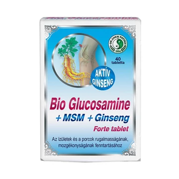 Dr.Chen Bio-Glucosamine+msm+ginseng forte tabletta 40x