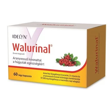 Walurinal kapszula tőzegáfonya kivonat 60x