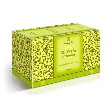 Mecsek zöldtea citrommal filteres 20x2g 40g