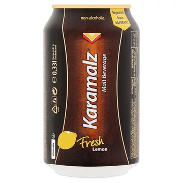 Karamalz alkoholmentes maláta ital citromos dob 330ml