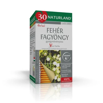 Naturland fehér fagyöngy tea filt 20db