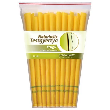 Natúrhelix Testgyertya fogyi 10db
