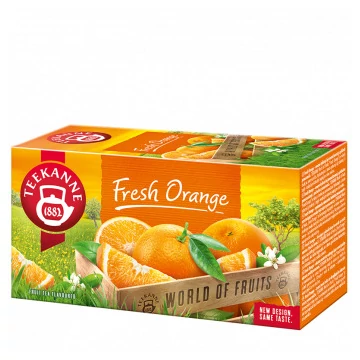 Teekanne gyümölcstea Fresch Orange filteres 20x