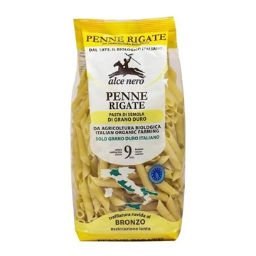Alce Nero bio teljes kiőrlésű penne 500g