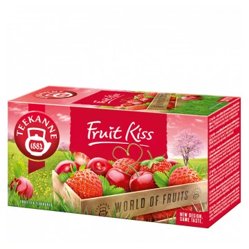 Teekanne gyümölcstea Fruit kiss cseresz.és eper filt. 20x