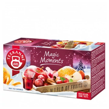Teekanne gyümölcstea Magic moments rumos filteres 20x