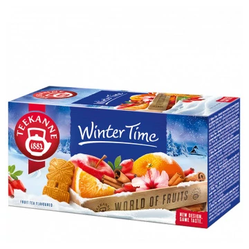 Teekanne gyümölcstea Winter time fűsz.fahéj filt. 20x