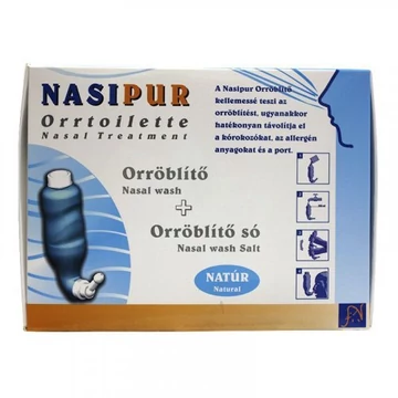 Nasipur orröblítő só készülék 2db