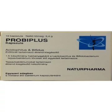 Naturpharma probiotik kapszula probiplus 10x