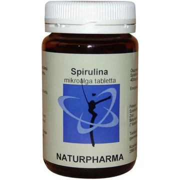 Naturpharma spirulina mikroalga tabletta 120db