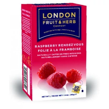 London gyümölcstea málna tea filteres 20x