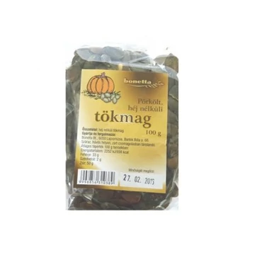 Bonetta héj nélküli tökmag 200g