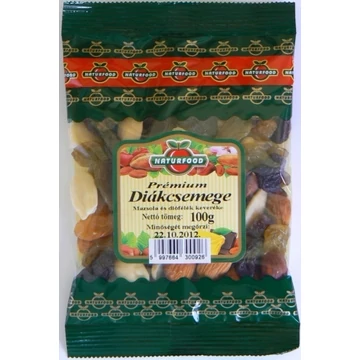 Diákcsemege Naturfood prémium 100g