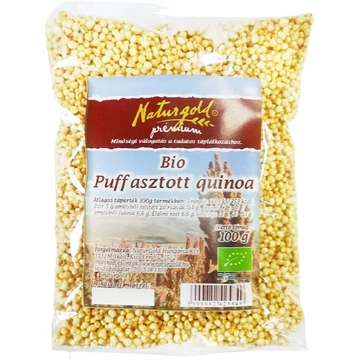 Naturgold bio natúr puffasztott quinoa 100g