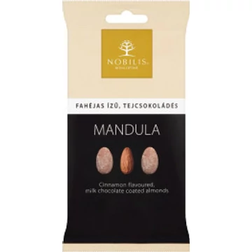 Nobilis fahéjas tejcsokoládés mandula 100g