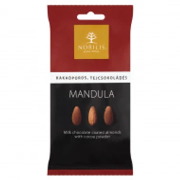 Nobilis kakaóporos tejcsokoládés mandula 100g