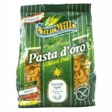 Pasta doro gluténmentes kukoricatészta szarvacska 500g