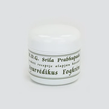 Tulasi Ayurvédikus fogkrém tégelyes 50ml