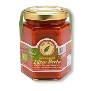 Bio Berta paprikakrém csípős /tüzes/ 210g