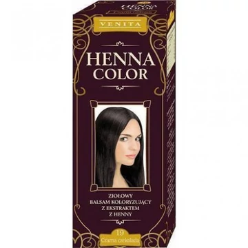 Henna color krémhajfesték 19 feketecsokoládé 75ml