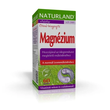 Naturland Magnesii tabletta 60x