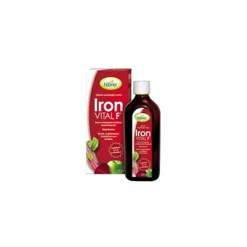 Hübner Iron Vital étrendkiegészítő vassal, vitaminokkal 250ml