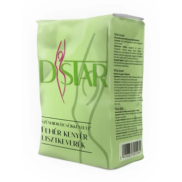 Diabestar fehér kenyér lisztkeverék 1kg