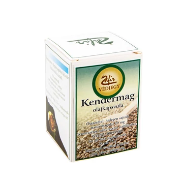 Zafír Kendermag olajkapszula 60x