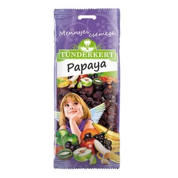 Tündérkert kandírozott papaya piros 100g