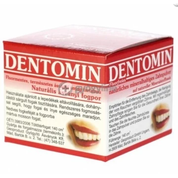 Dentomin-N gyógyfogpor piros natúr 95g