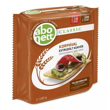 Abonett extrudált kenyér korpás 100g