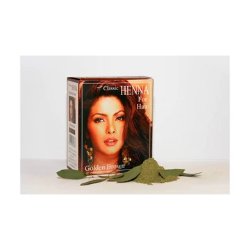 Classic Henna hajszínező por Aranybarna 100g