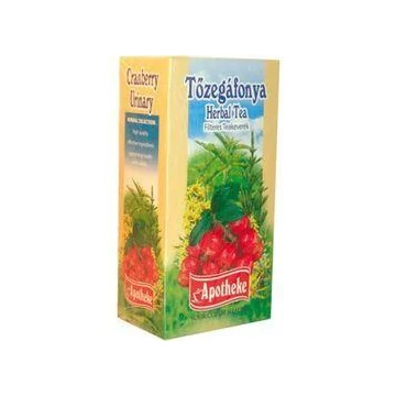 Apotheke Tőzegáfonya tea filteres 20x