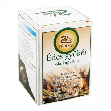 Zafír Édesgyökér kapszula 300mg 60x