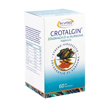 Crotalgin zöldkagyló és kurkuma kapszula 60x